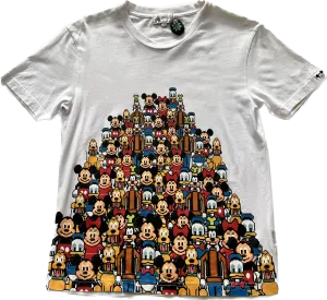 Disneyland Hong Kong Graphic Tee - White