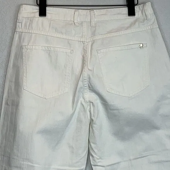 NWT Ted Baker Estia Jeans Ivory Size 32