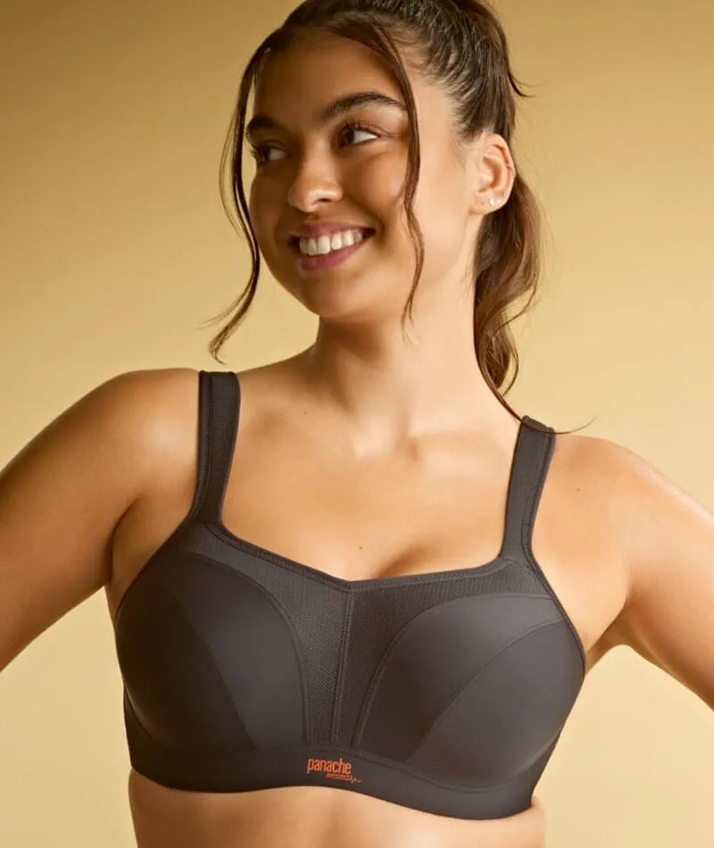Panache Sport Power Underwired Sports Bra - Black